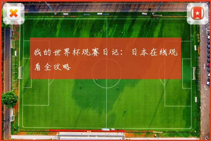 我的世界杯观赛日记:日本在线观看全攻略