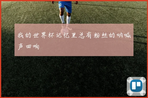 我的世界杯记忆里总有粉丝的呐喊声回响